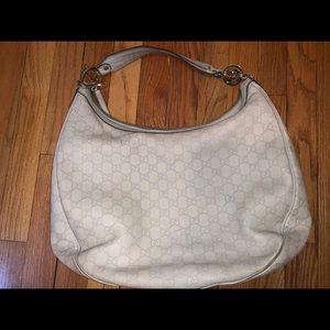 Gucci Hobo CreamHandbag